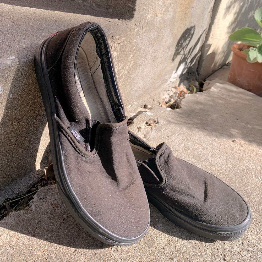 All Black Vans